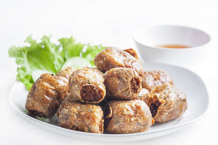 Crispy Prawn Rolls の写真素材