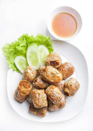 Crispy Prawn Rolls の写真素材