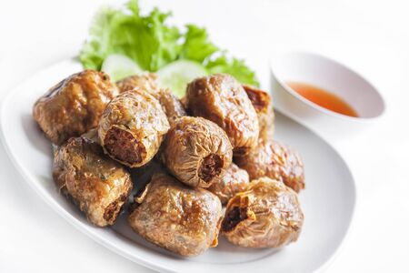 Crispy Prawn Rolls の写真素材