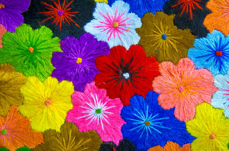 Embroidered Flower Gardens background