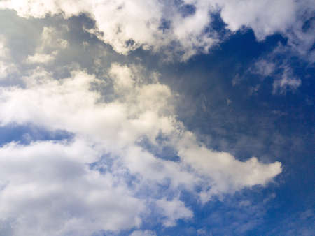 Beautiful sky with clouds.