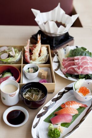 japanese sushiの写真素材