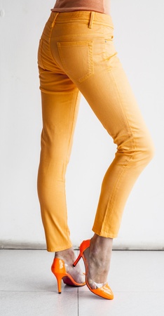 Orange pants 