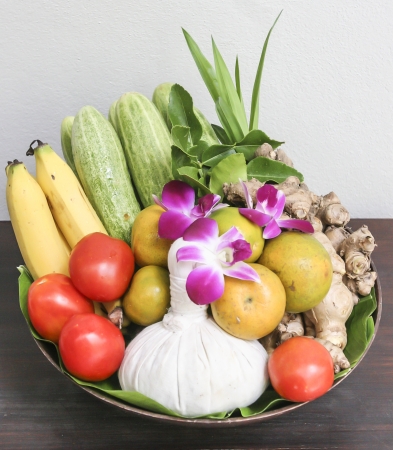 Herbal spa の写真素材