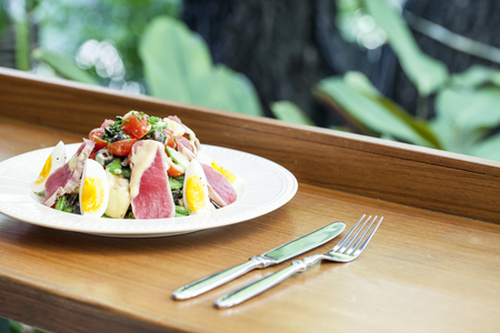 Fresh saladの写真素材