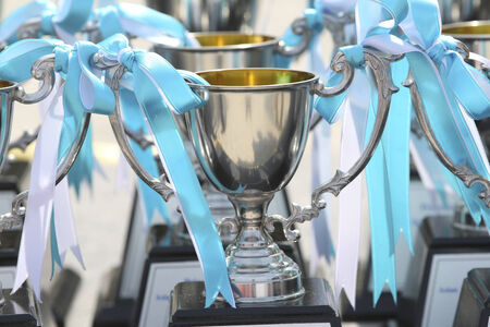 close up of the trophyの写真素材