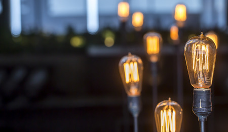 Vintage Lighting decorの写真素材