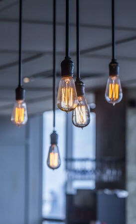 Vintage Lighting decorの写真素材