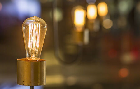 beautiful lighting decorの写真素材