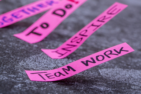 inspire  team work  visionの写真素材