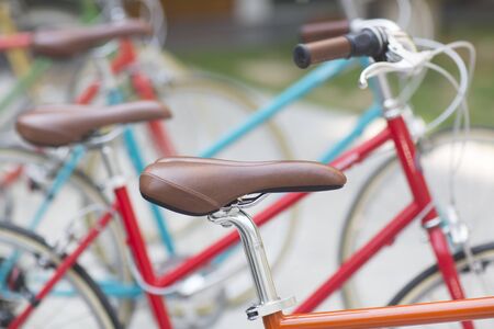 Japanese bikesの写真素材