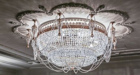 chandelier in luxury room