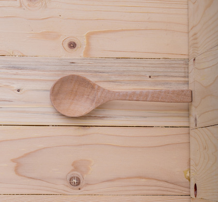 Wooden spoonの写真素材