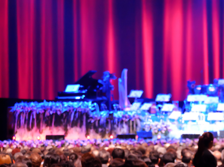 Blurred background orchestra symphony