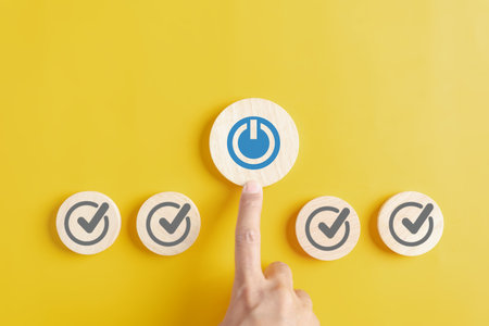 Start Business growth success achievement, planning business goal checklist and development leadership and customer target group.の写真素材