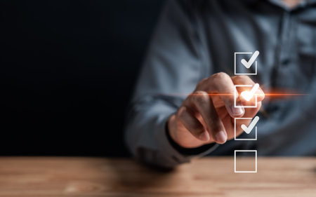 Checklist business target marketing planning with quality management, Quality Assurance and...