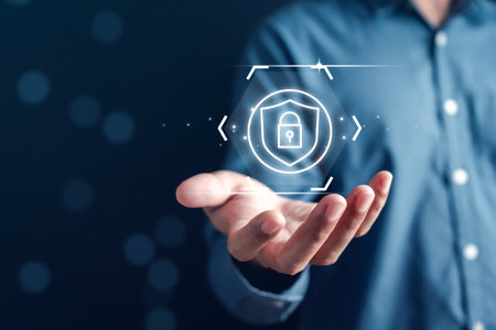 Cyberspace security Protection data, Database hacks, safety online internet cyber crime. hacker attack, Identity theft and Hacking and stealing data. damage the system.の写真素材