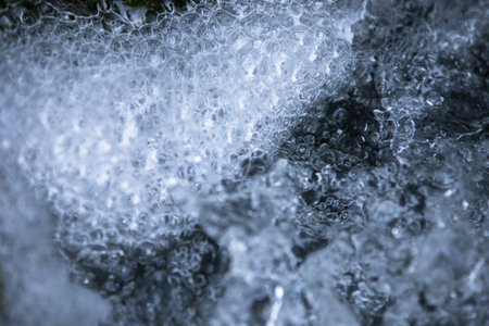 water splash with color background