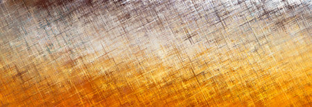 Abstract background or texture of brushed steel plate with some damage on it