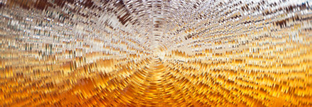 abstract background of yellow and brown color with a concentric pattern