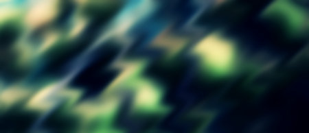 abstract colored background with blur and bokeh defocused lightsの写真素材