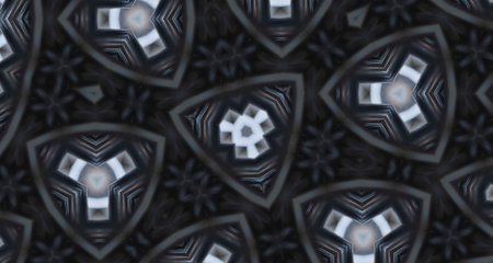 Abstract background with kaleidoscope effect. Beautiful symmetrical kaleidoscope pattern.