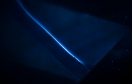 blue texture in the dark. Abstract background.