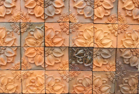Earthenware  tile of  dan kwian    village , NakornRatchasima thailand