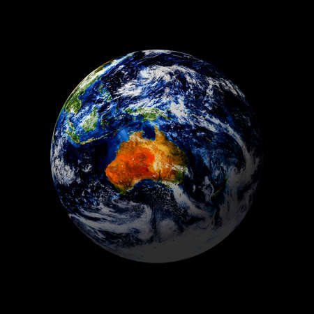 blue marble planet earth の写真素材