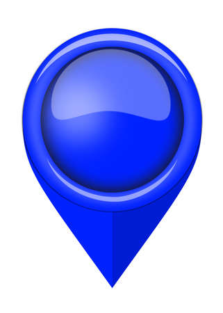 color map pointer isolated from backgroundの写真素材