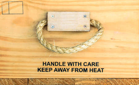 wooden boxの写真素材