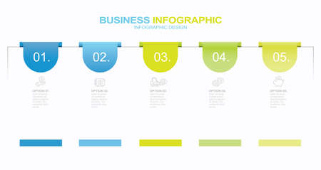 Infographic design template with place for your data. Vector illustration. stock illustration
Infographic, Financial Bill, Brochure, Five Objectsのイラスト素材