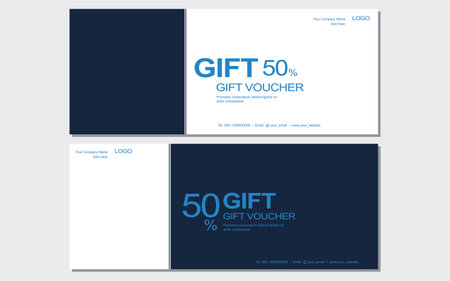 Gift Voucher template, coupon design, ticket, banner, cards, polygon background, vector illustration stock illustration
Banner - Sign, Web Banner, USA, Gift Certificate or Card, Templateのイラスト素材