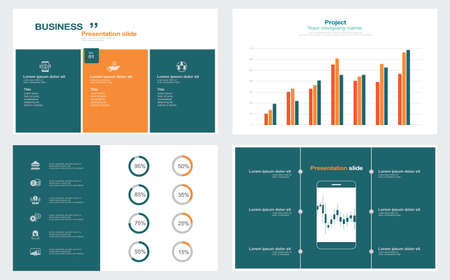 Elements of infographics for presentations templates stock illustration
Infographic, Slide Show, Template, Plan - Documentのイラスト素材
