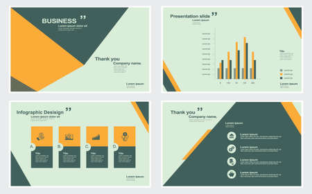 Presentations templates elements and infographics in vector design. Slide show presentation. stock illustration
Slide Show, Plan - Document, Template, Designのイラスト素材