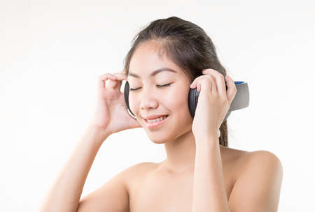 asian young womanの写真素材