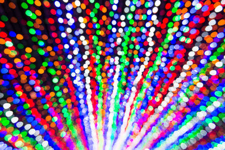 Defocused Christmas Light