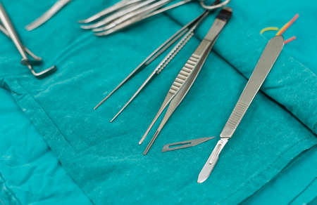 surgical equipmentsの写真素材
