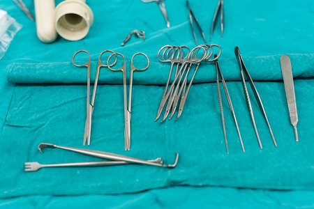 surgical equipmentsの写真素材