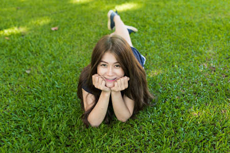 asian young womanの写真素材