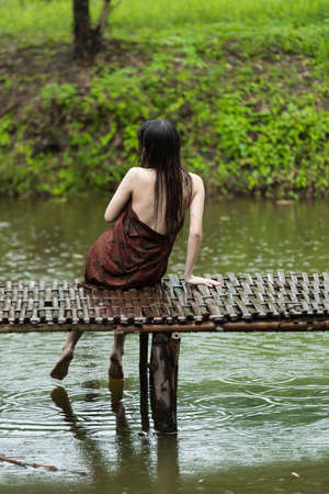 asian womanの写真素材