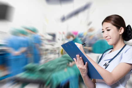 asian nurseの写真素材