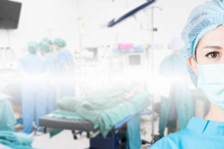 woman surgeonの写真素材