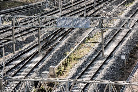 Empty railroad
