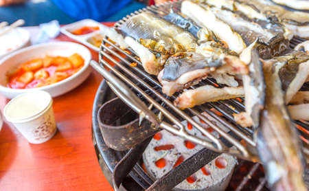 Fish grillの写真素材