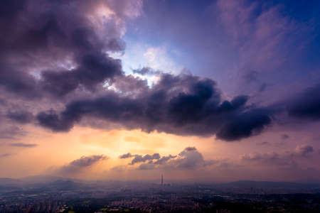 Clouds in the South Korea capital