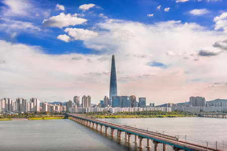 Best view of Seoul capital,South Korea	の写真素材