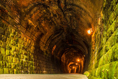 The old tunnelsの写真素材