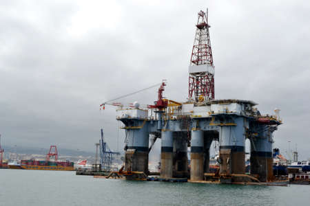Oil rigのeditorial素材
