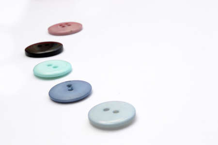 Colorful buttonsの写真素材